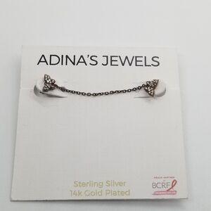 NWT Adina's Jewels Nordstrom butterfly chain earring SINGLE EAR STYLE